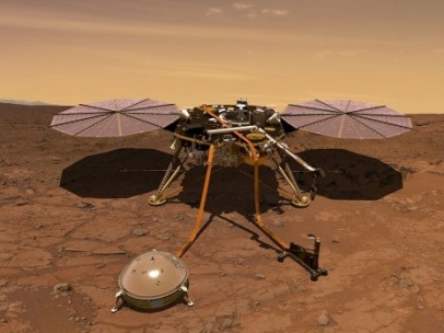 Sonda InSight en Marte