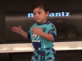 Mateo, hijo de Messi