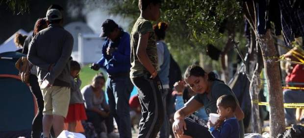 Inmigrantes centroamericanos en Tijuana