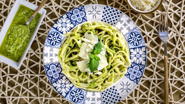 pasta al pesto pasta al pesto