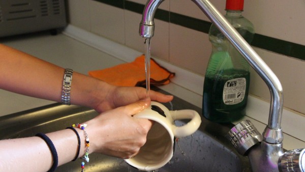 Agua grifo potable limpiar fontanerÃ­a limpieza cloro