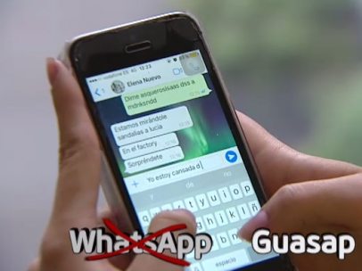 'Guasap' en vez de 'Whatsapp'