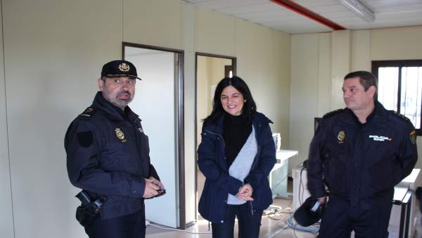Visita de la subdelegada al CATE de Motril Visita de la subdelegada al CATE de Motril