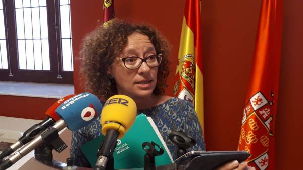 La concejala de Ahora Murcia, Alicia Morales La concejala de Ahora Murcia, Alicia Morales