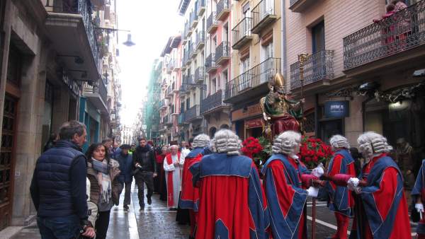 Procesión de San Saturnino. Procesión de San Saturnino.