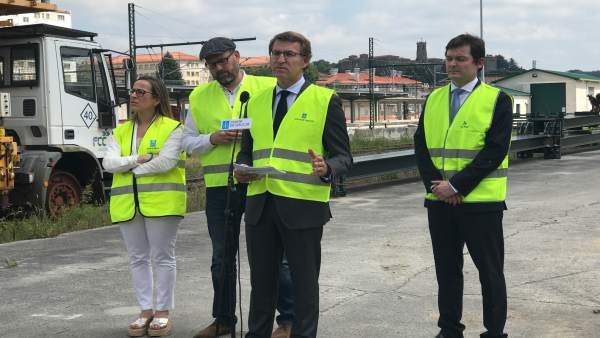 Arrancan las obras de la estación intermodal de Santiago Arrancan las obras de la estación intermodal de Santiago