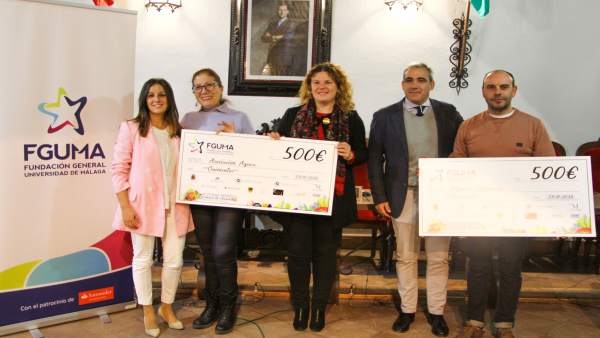 Entrega de 1.000 euros por parte de FGUMA a ONG Entrega de 1.000 euros por parte de FGUMA a ONG