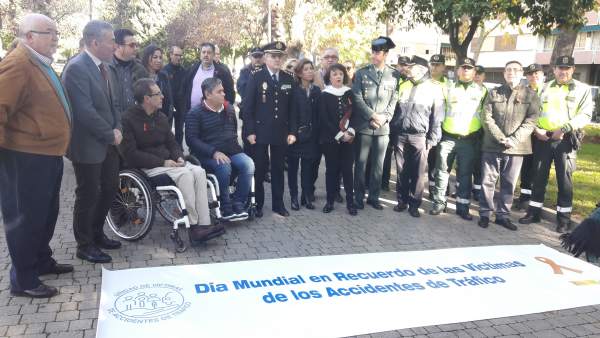 Homenaje por el 'Día Mundial en recuerdo de Víctimas de Accidentes de Tráfico' Homenaje por el 'Día Mundial en recuerdo de Víctimas de Accidentes de Tráfico'