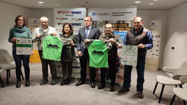 Presentación de la XXXVI San Silvestre de Pamplona. Presentación de la XXXVI San Silvestre de Pamplona.