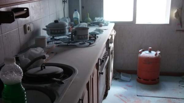 Incendio en una cocina de Puerto Real Incendio en una cocina de Puerto Real