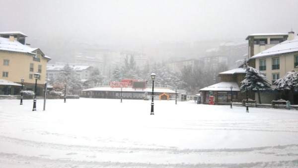 La estación de Sierra Nevada este miércoles La estación de Sierra Nevada este miércoles