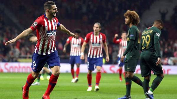Gol de Koke al Mónaco Gol de Koke al Mónaco