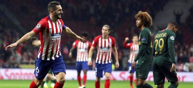 Gol de Koke al Mónaco