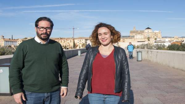 Moscoso y Naranjo en el Puente Romano Moscoso y Naranjo en el Puente Romano