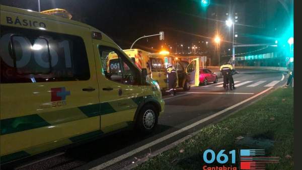 Accidente de tráfico en Santander Accidente de tráfico en Santander