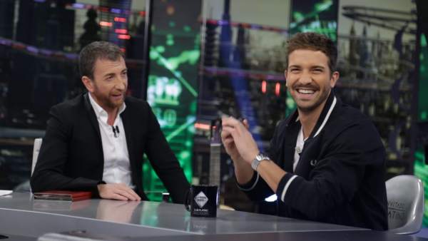 Pablo Alborán, en 'El hormiguero'. Pablo Alborán, en 'El hormiguero'.