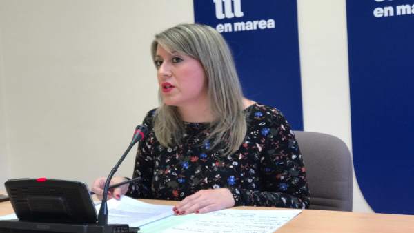 Carmen Santos, diputada de En Marea y exlíder de Podemos Carmen Santos, diputada de En Marea y exlíder de Podemos