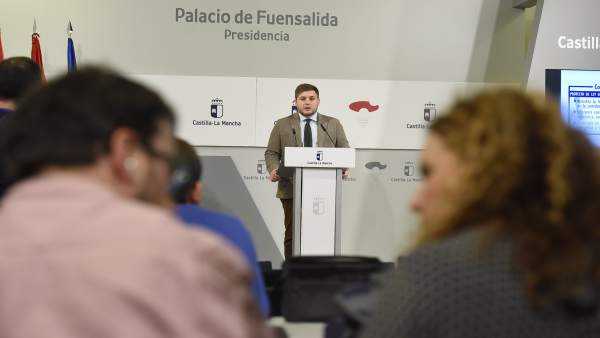 Hernando en rueda de prensa Hernando en rueda de prensa