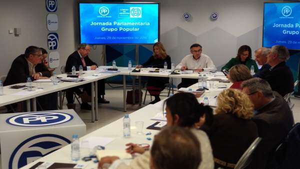 Reunión del Grupo Parlamentario del PP Aragón. Reunión del Grupo Parlamentario del PP Aragón.