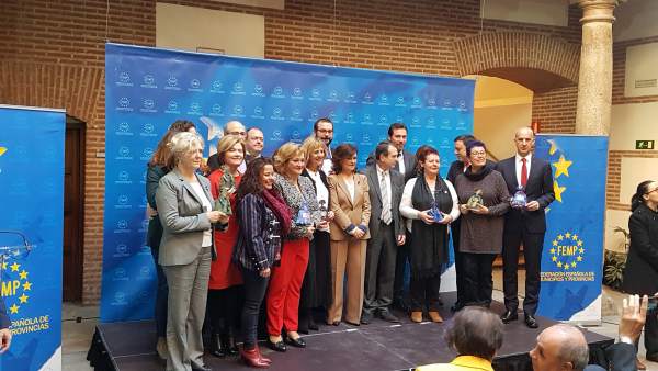 Carmen Calvo en la entrega de premios FEMP contra violencia de género Carmen Calvo en la entrega de premios FEMP contra violencia de género