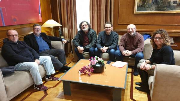 Reunión con la delegada del Gobienro, Rosario Sánchez Reunión con la delegada del Gobienro, Rosario Sánchez