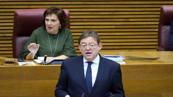 Puig demana a tots els partits "clau" per a aprovar els PGE que "pensen en els ciutadans" Puig demana a tots els partits "clau" per a aprovar els PGE que "pensen en els ciutadans"