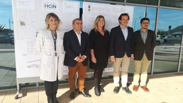 Pons (conseller Energía), Gómez (consellera Salud) y Moreno (alcalde Inca) Pons (conseller Energía), Gómez (consellera Salud) y Moreno (alcalde Inca)