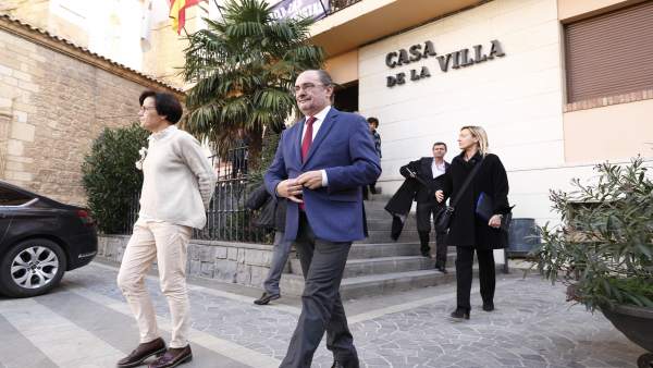 Javier Lambán ha presidido la reunión en Andorra. Javier Lambán ha presidido la reunión en Andorra.