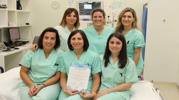 Enfermeras premiadas en Congreso Nacional de Enfermería de Endoscopia Digestiva. Enfermeras premiadas en Congreso Nacional de Enfermería de Endoscopia Digestiva.