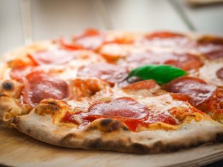 Pizza de salami