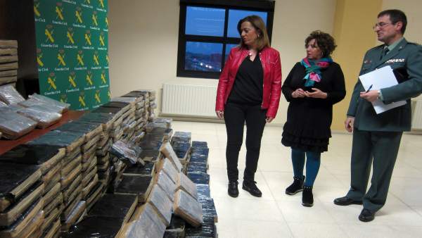 Hachís intervenido en Salamanca por la Guardia Civil. Hachís intervenido en Salamanca por la Guardia Civil.
