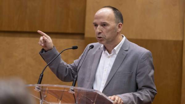 El portavoz de CHA Zaragoza, Carmelo Asensio. El portavoz de CHA Zaragoza, Carmelo Asensio.
