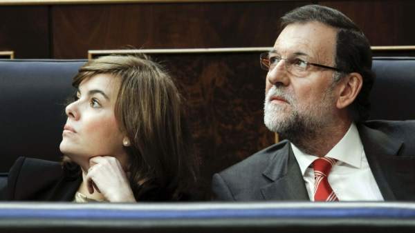 Soraya y Rajoy Soraya y Rajoy