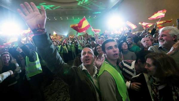 Militantes de Vox Militantes de Vox