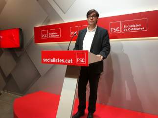 El secretario de Organización del PSC, Salvador Illa.