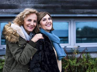 Las actrices Elena Irureta y Ana Gabarain.