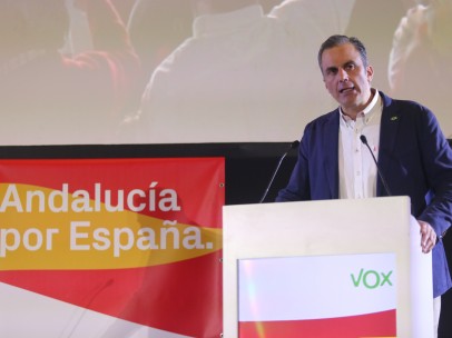 El secretario general de VOX, Javier Ortega.