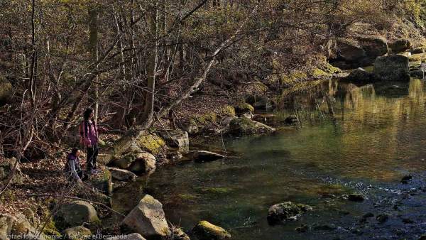 Imagen del río Llobregat, donde actuaba el agresor. Imagen del río Llobregat, donde actuaba el agresor.