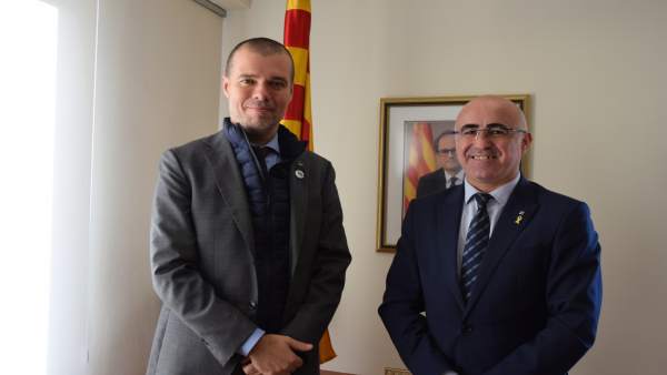 Josep Maria Cruset (Puerto de Tarragona) y Òscar Peris Josep Maria Cruset (Puerto de Tarragona) y Òscar Peris