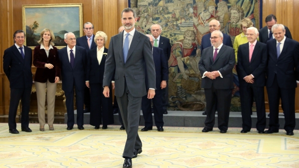 El rey Felipe VI en un acto conmemorativo del 40º aniversario de la Constitución El rey Felipe VI en un acto conmemorativo del 40º aniversario de la Constitución