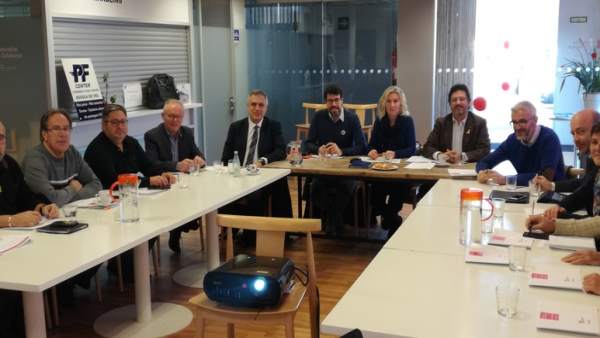 Mesa estratégica del aeropuerto de Andorra - la Seu, de La Seu d’Urgell Mesa estratégica del aeropuerto de Andorra - la Seu, de La Seu d’Urgell