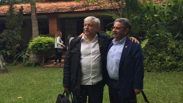 Miguel Ángel Revilla y Andrés Manuel López Obrador Miguel Ángel Revilla y Andrés Manuel López Obrador