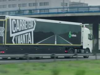 El camión de 'Carretera y manta'.