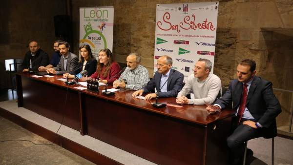 Presentación en León de la San Silvestre 5-12-2018 Presentación en León de la San Silvestre 5-12-2018
