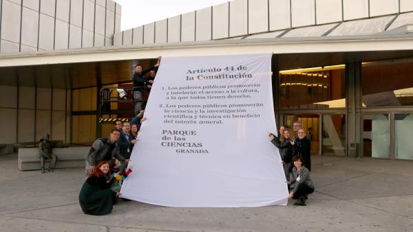 Artículo 44 de la Constitución en el Parque de las Ciencias Artículo 44 de la Constitución en el Parque de las Ciencias