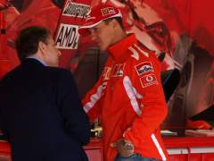Michael Schumacher vio el GP de Brasil junto a Jean Todt