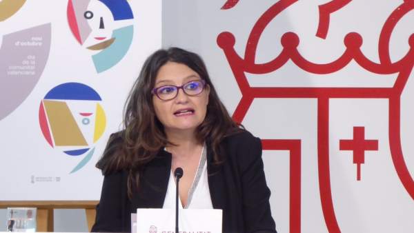 Mónica Oltra en una imagen reciente Mónica Oltra en una imagen reciente