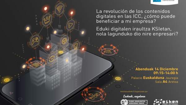 Cartel de la jornada de Eiken sobre industrias creativas Cartel de la jornada de Eiken sobre industrias creativas