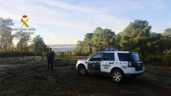 Dispositivo de la Guardia Civil para encontrar al anciano Dispositivo de la Guardia Civil para encontrar al anciano
