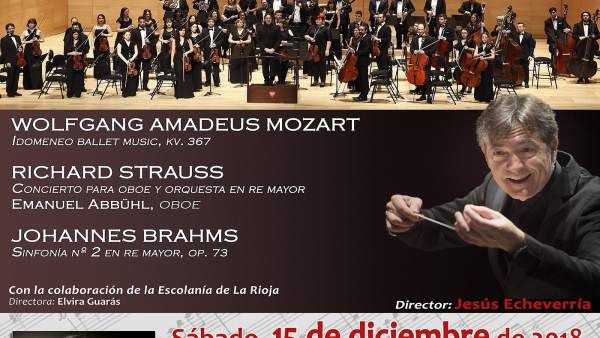 Concierto Orquesta Sinfónica de La Rioja Concierto Orquesta Sinfónica de La Rioja